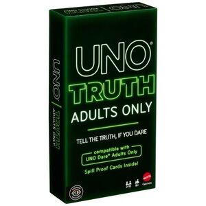 UNO Truth Card Game - Adults Only 18+